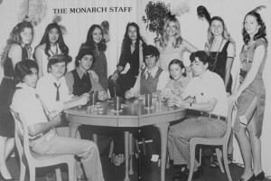 Yearbook staff, 1975